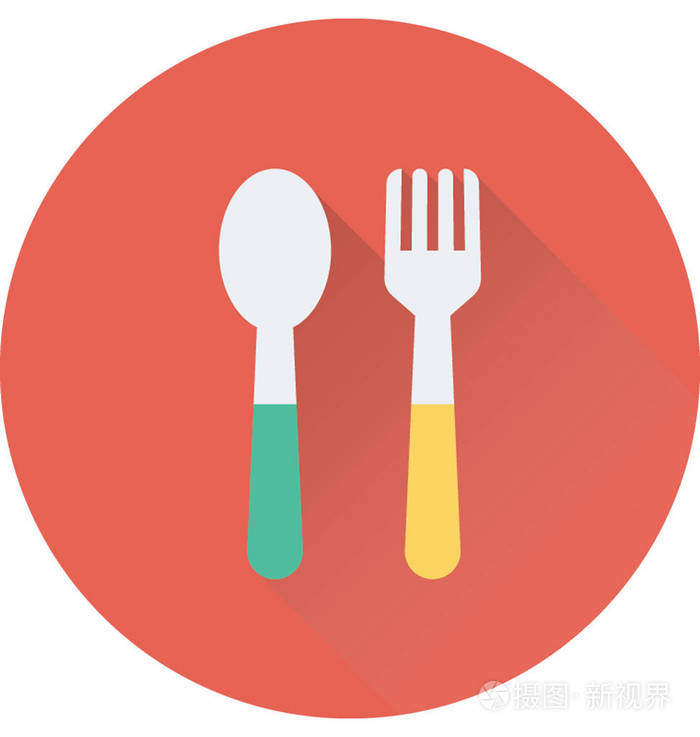 餐饮平面矢量图标 现代餐饮视觉语言的灵魂